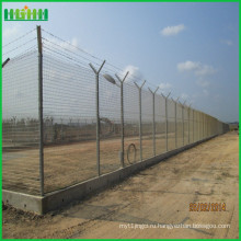 3 м Высота Забор в аэропорту Сварной проволочный забор с колючей проволокой Concertina Razor